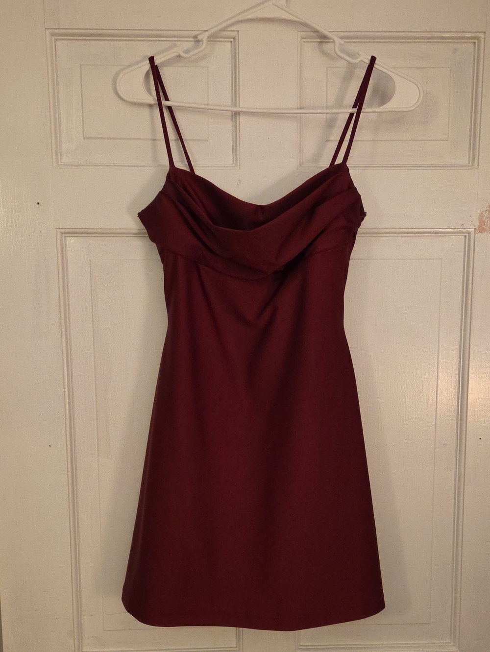 Windsor Mini Dress Burgundy Size S